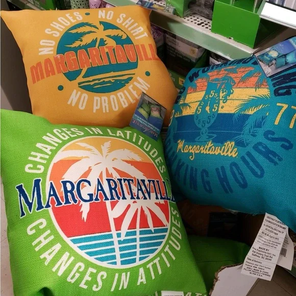 Margaritaville Vibrant Outdoor Pillow Collection - Picture 2 of 2